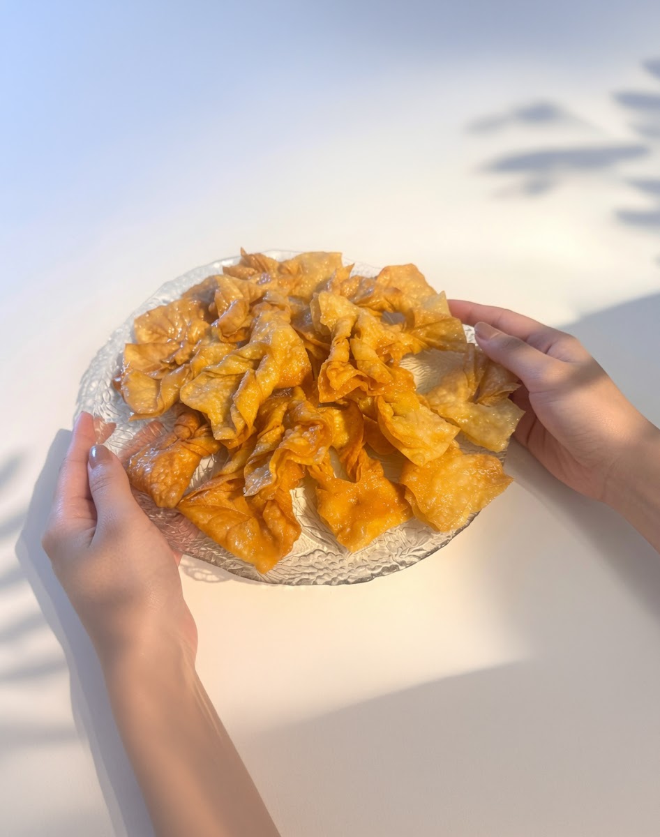 Plato de chiviricos cubanos bañados en miel